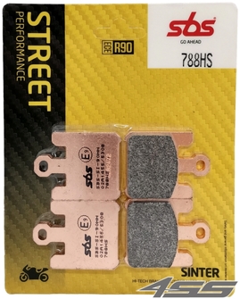 Front brake pads SBS 788HS Sinter (Road)