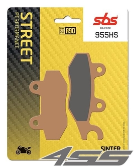 Front brake pads SBS 955HS Sinter (Road)