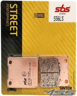 Rear brake pads SBS 556LS Sinter (Road)