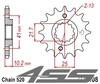 Front chain sprocket JTF308,13 teeth