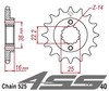 Front chain sprocket JTF740,14 teeth