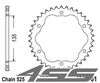 Rear chain sprocket JTR761,38 teeth