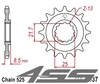 Front chain sprocket JTF1537,18 teeth