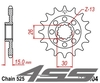 Front chain sprocket JTF404,17 teeth