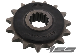 Front chain sprocket JTF297,15 teeth - with vibration damper