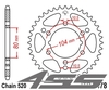 Rear chain sprocket JTR1478,42 teeth - black