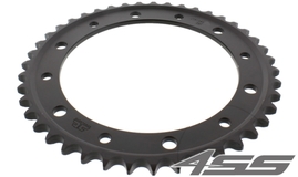 Rear chain sprocket JTR1340,43 teeth - black