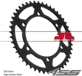 Rear chain sprocket JTR305,46 teeth - black