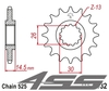Front chain sprocket JTF1332,14 teeth