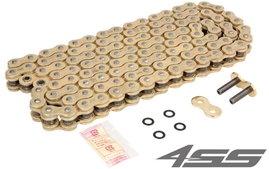 DID chain 520 ZVMX,124 links - gold