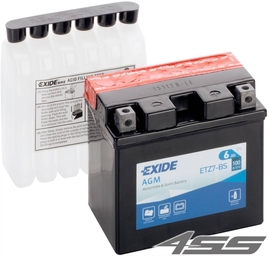 Motorcycle battery Exide ETZ7-BS (AGM)