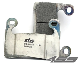 Front racing brake pads SBS 960DS-2 Dual Sinter (Track)