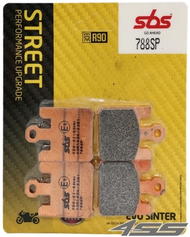 Front brake pads SBS 788SP Sinter (Road - upgraded compound)
