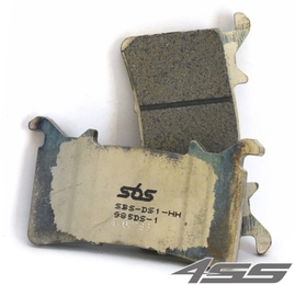 Front racing brake pads SBS 985DS-1 Dual Sinter (Track)