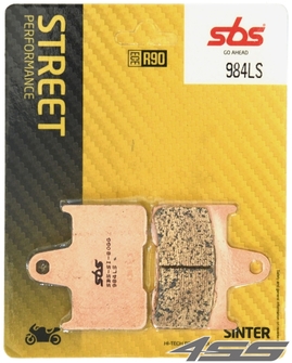 Rear brake pads SBS 984LS Sinter (Road)