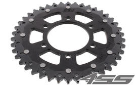 Rear chain sprocket ZF DUAL 1489,40 teeth - black/black
