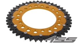 Rear chain sprocket ZF DUAL 1792,44 teeth - black/gold
