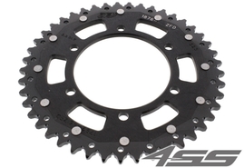Rear chain sprocket ZF DUAL 1876,47 teeth - black/black