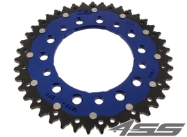 Rear chain sprocket ZF DUAL 1877,43 teeth - black/blue