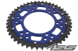 Rear chain sprocket ZF DUAL 479,45 teeth - black/blue