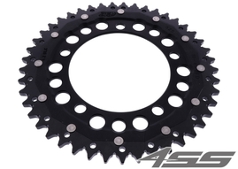 Rear chain sprocket ZF DUAL 10,45 teeth - black/black