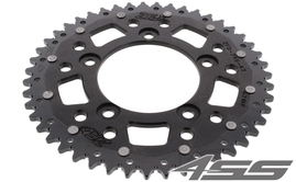 Rear chain sprocket ZF DUAL 746,47 teeth - black/black