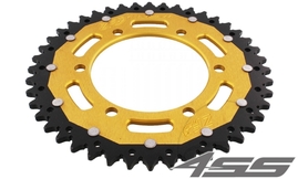 Rear chain sprocket ZF DUAL 486,44 teeth - black/gold