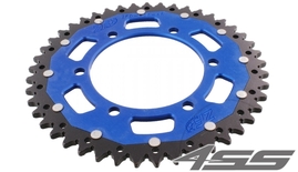 Rear chain sprocket ZF DUAL 486,45 teeth - black/blue
