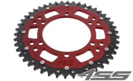 Rear chain sprocket ZF DUAL 486,46 teeth - black/red