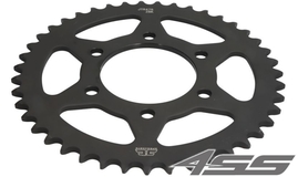 Rear chain sprocket JTR478,43 teeth - 520 chain conversion - black
