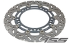 Front brake disc TRW MSW232 (Racing)